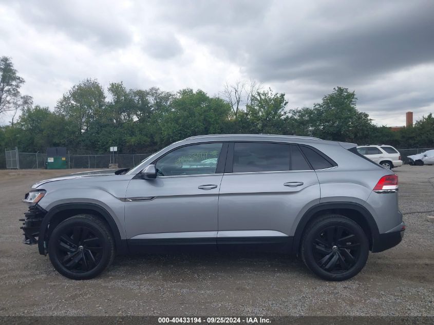 2022 Volkswagen Atlas Cross Sport 3.6L V6 Se W/Technology VIN: 1V2HE2CA0NC220165 Lot: 40433194