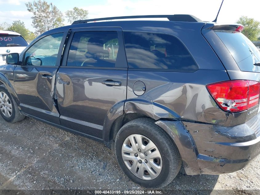 2018 Dodge Journey Se VIN: 3C4PDCAB4JT509288 Lot: 40433195