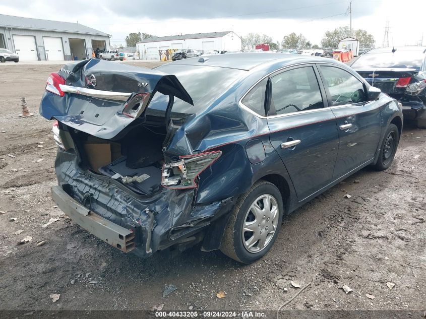 2017 Nissan Sentra Sv VIN: 3N1AB7AP2HY306611 Lot: 40433205