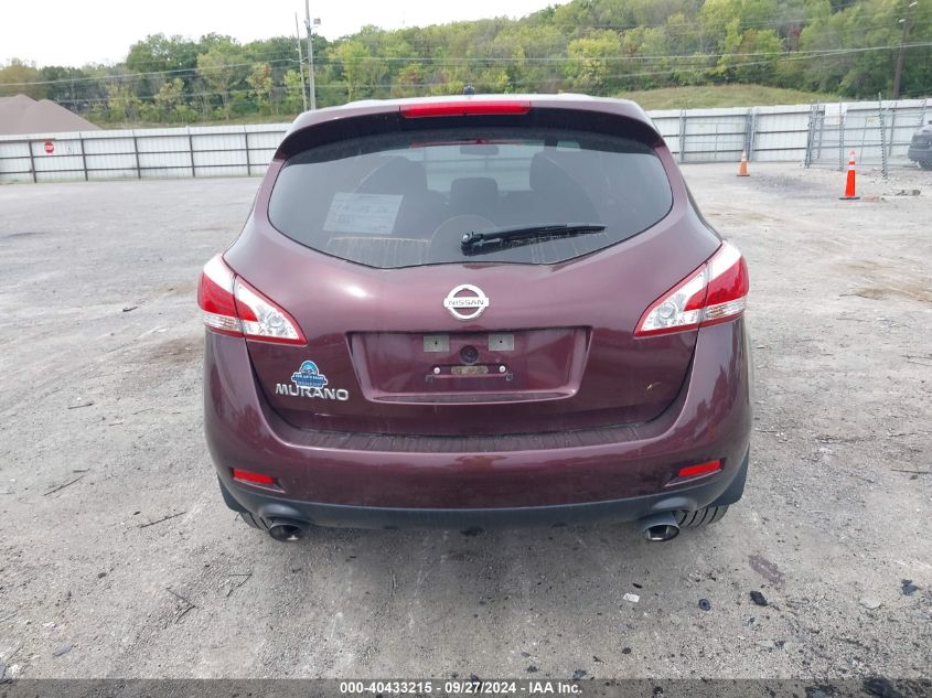 JN8AZ1MU1DW200325 2013 Nissan Murano S