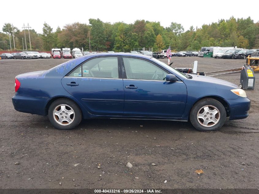 4T1BF32K92U521801 2002 Toyota Camry Le V6