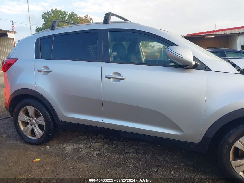 2013 Kia Sportage Lx VIN: KNDPB3A21D7351961 Lot: 40433225