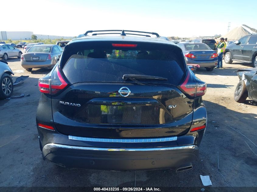 2020 Nissan Murano Sv VIN: 5N1AZ2BJ9LN132432 Lot: 40433235