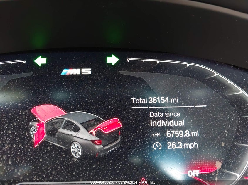 2021 BMW M5 VIN: WBS83CH05MCG75469