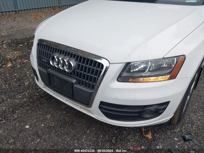 2012 Audi Q5 2.0T Premium VIN: WA1CFAFP3CA061289 Lot: 40433238