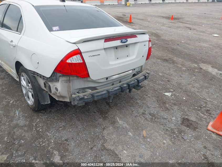 2012 Ford Fusion Se VIN: 3FAHP0HA0CR213360 Lot: 40433256