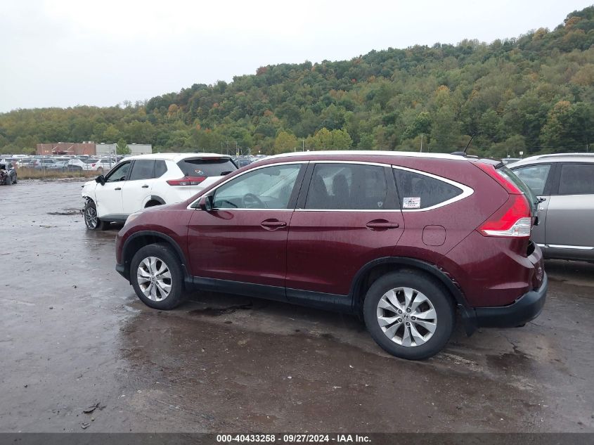 2013 Honda Cr-V Ex-L VIN: 5J6RM4H7XDL070401 Lot: 40433258