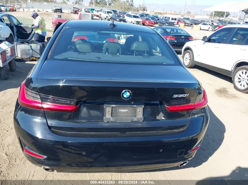 2019 BMW 330I VIN: WBA5R1C53KAK06786 Lot: 40433263