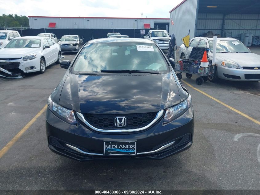 2HGFB2F52EH502774 2014 Honda Civic Lx