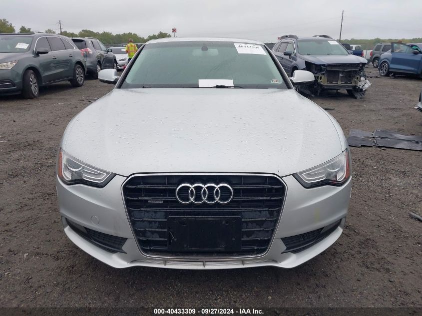 2013 Audi A5 2.0T Premium VIN: WAURFAFR7DA039425 Lot: 40433309