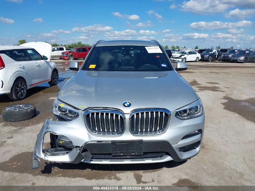 2020 BMW X3 Sdrive30I VIN: 5UXTY3C01L9B70596 Lot: 40433316