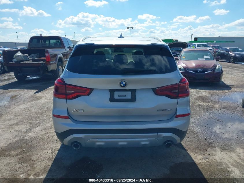 2020 BMW X3 Sdrive30I VIN: 5UXTY3C01L9B70596 Lot: 40433316