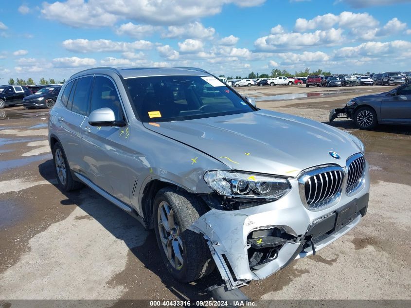 2020 BMW X3 SDRIVE30I - 5UXTY3C01L9B70596