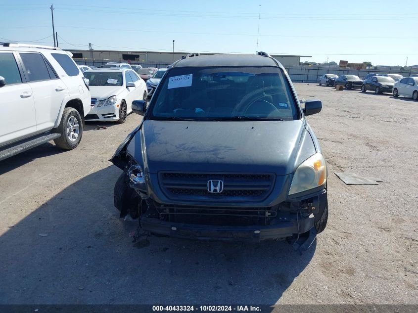 2004 Honda Pilot Ex VIN: 2HKYF18444H516398 Lot: 40433324