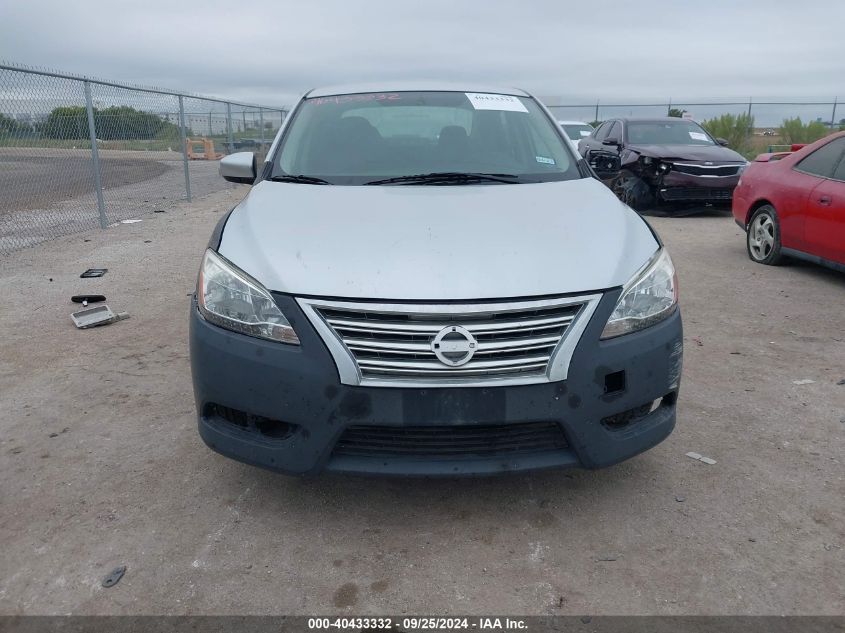 2014 Nissan Sentra Sv VIN: 3N1AB7AP0EY323838 Lot: 40433332