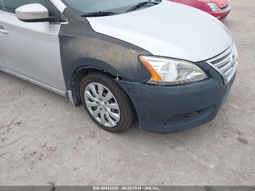 2014 Nissan Sentra Sv VIN: 3N1AB7AP0EY323838 Lot: 40433332