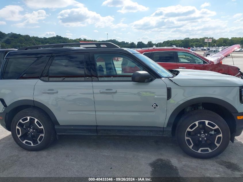 2024 Ford Bronco Sport Outer Banks VIN: 3FMCR9C67RRE43312 Lot: 40433346