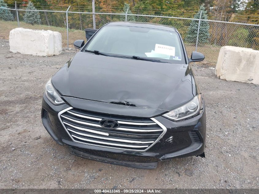 2017 Hyundai Elantra Se VIN: KMHD74LF1HU321193 Lot: 40433345