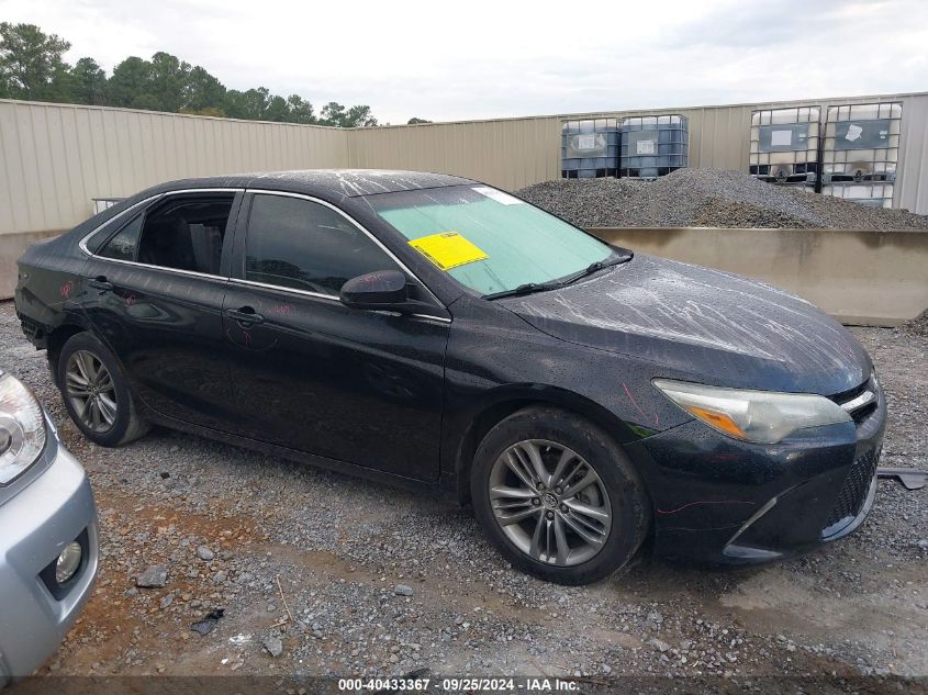 2015 Toyota Camry Se VIN: 4T1BF1FK1FU014492 Lot: 40433367