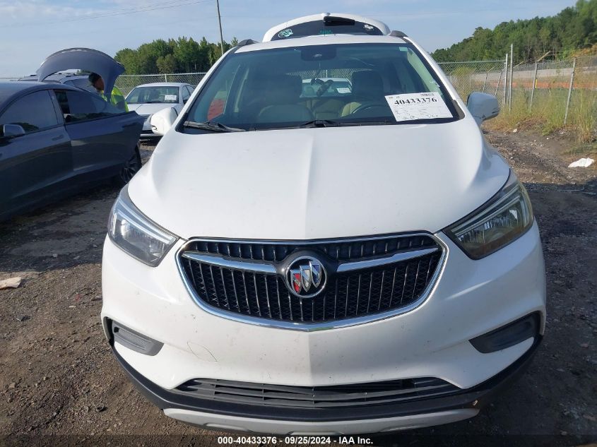 2019 Buick Encore Fwd Preferred VIN: KL4CJASB7KB702560 Lot: 40433376