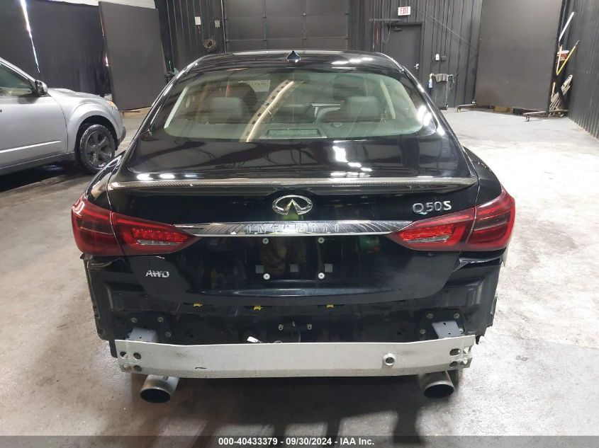 2018 Infiniti Q50 3.0T Sport VIN: JN1EV7AR0JM435417 Lot: 40433379