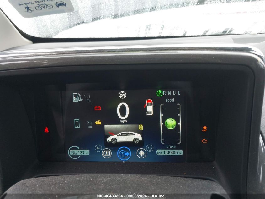 1G1RD6E41EU128752 2014 Chevrolet Volt