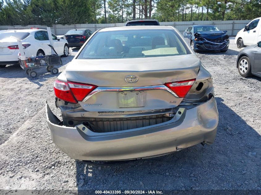 2016 Toyota Camry Le VIN: 4T4BF1FK3GR559438 Lot: 40433395