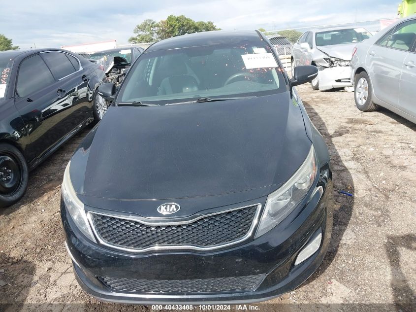 2015 Kia Optima Lx VIN: 5XXGM4A7XFG463535 Lot: 40433408