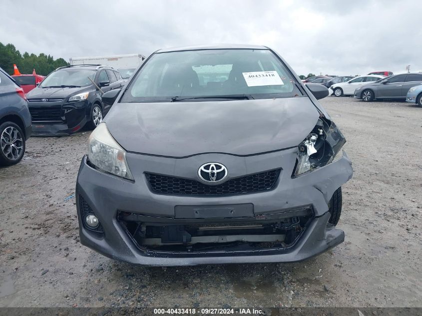 2012 Toyota Yaris Se VIN: JTDKTUD36CD513410 Lot: 40433418