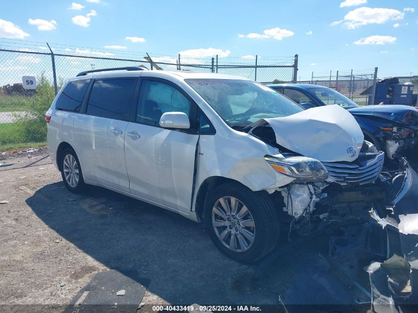 5TDDZ3DC5HS185832 2017 TOYOTA SIENNA - Image 1