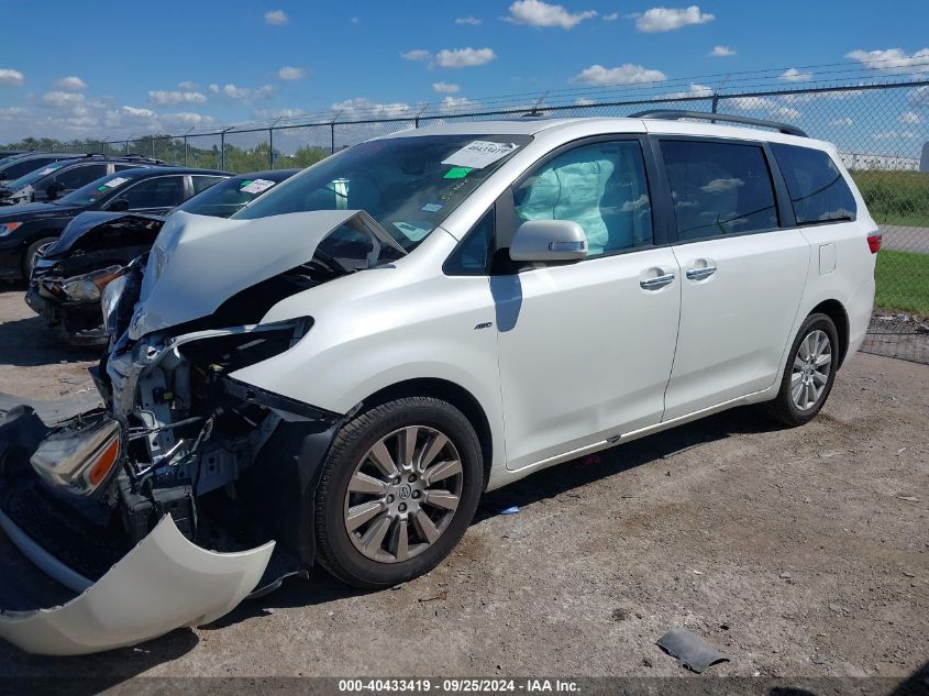 5TDDZ3DC5HS185832 2017 TOYOTA SIENNA - Image 2