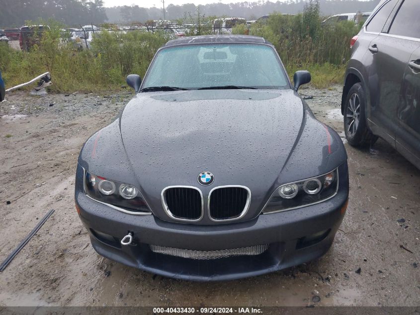 2000 BMW Z3 2.3 VIN: WBACH9347YLG05555 Lot: 40433430