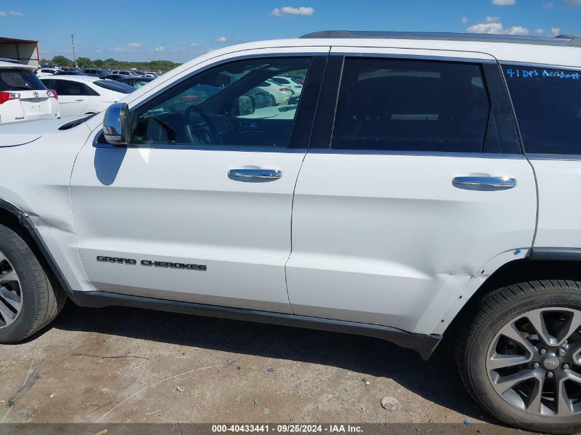 2018 Jeep Grand Cherokee Limited 4X2 VIN: 1C4RJEBG4JC197315 Lot: 40433441