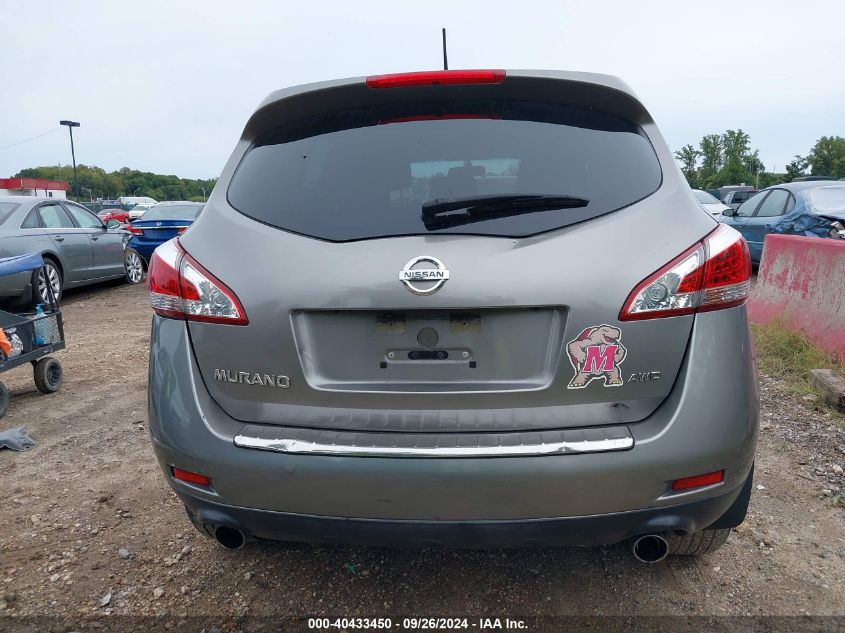 2011 Nissan Murano S VIN: JN8AZ1MW8BW160209 Lot: 40433450