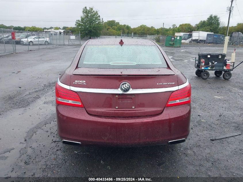 2016 Buick Lacrosse Leather VIN: 1G4GB5G39GF105970 Lot: 40433456