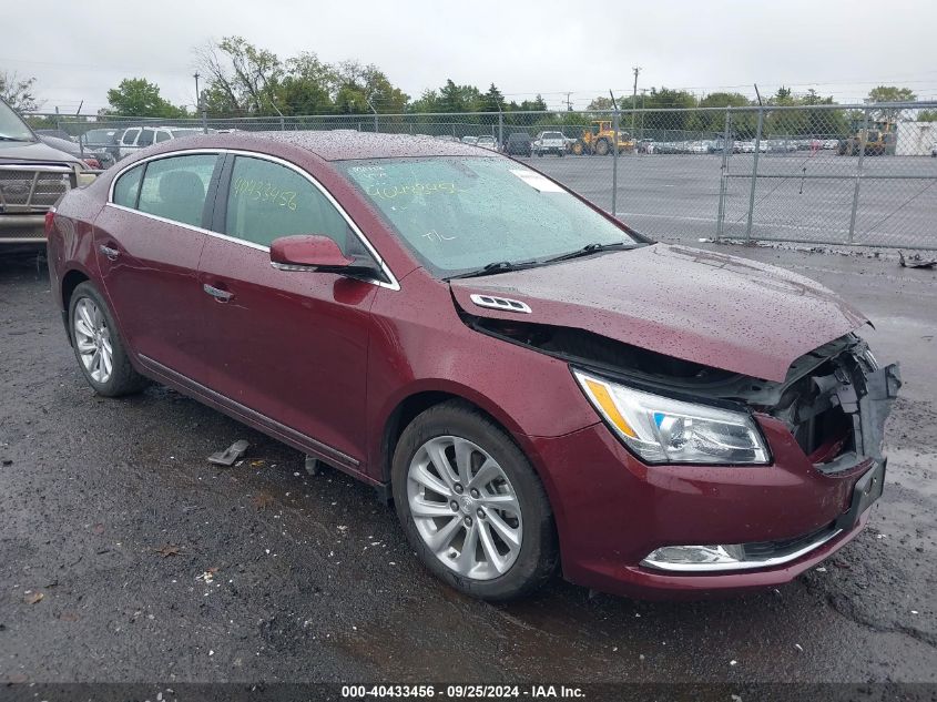 2016 Buick Lacrosse Leather VIN: 1G4GB5G39GF105970 Lot: 40433456