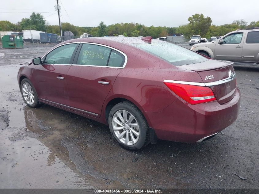 2016 Buick Lacrosse Leather VIN: 1G4GB5G39GF105970 Lot: 40433456