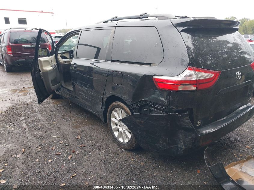 VIN 1HGCR2F38EA233742 2015 TOYOTA SIENNA no.3