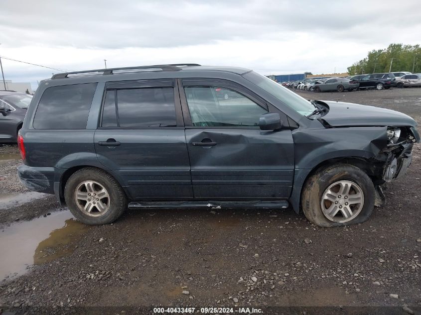 2004 Honda Pilot Ex-L VIN: 2HKYF18534H557629 Lot: 40433467