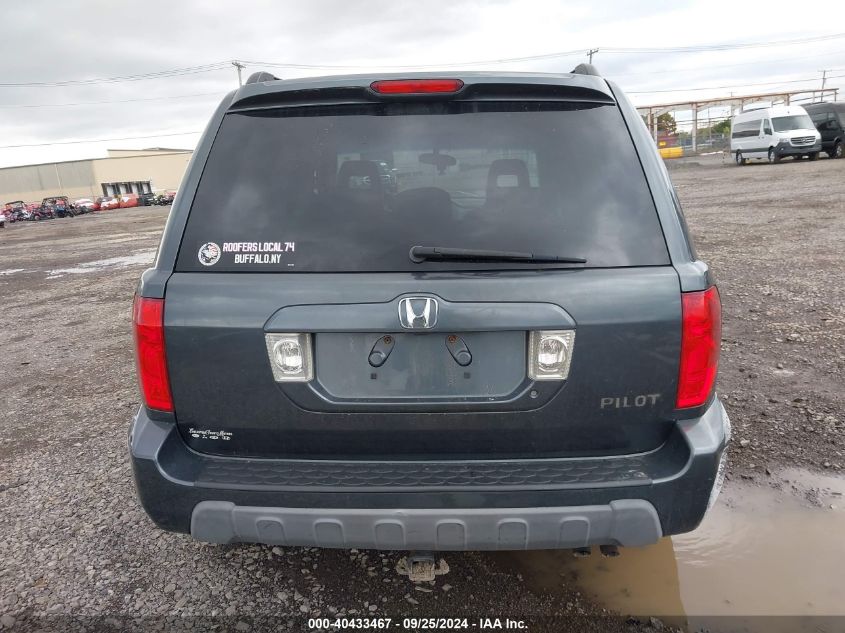 2004 Honda Pilot Ex-L VIN: 2HKYF18534H557629 Lot: 40433467