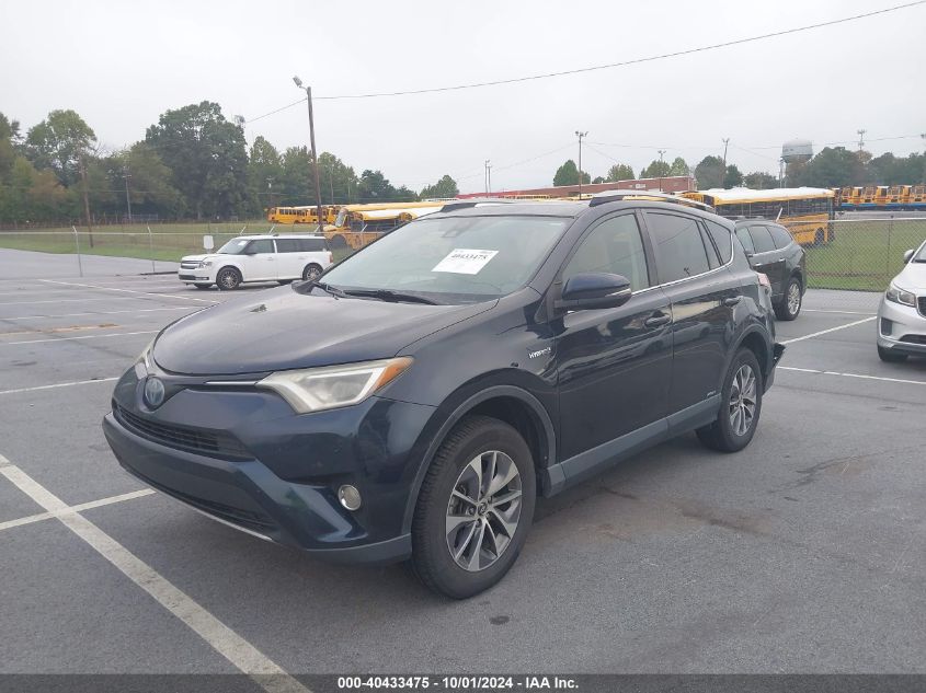 2017 Toyota Rav4 Hv Le/Xle VIN: JTMRJREV8HD102938 Lot: 40433475