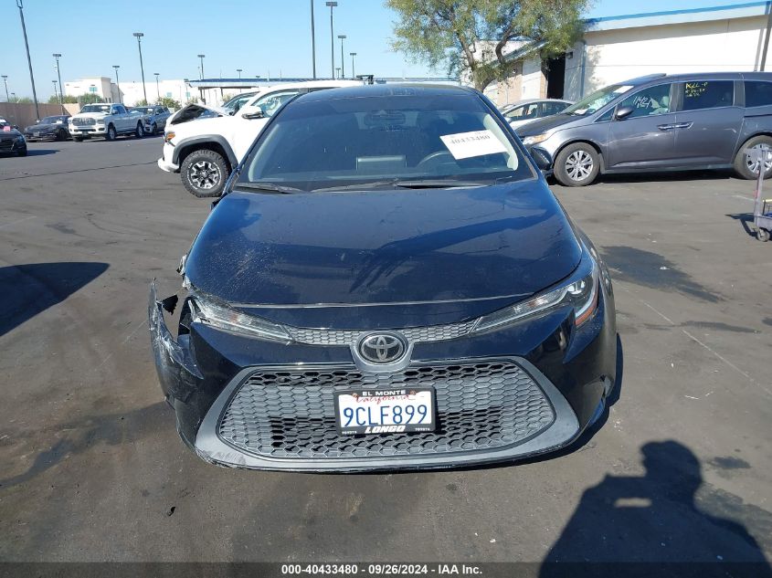 2020 Toyota Corolla Le VIN: 5YFEPRAE6LP075988 Lot: 40433480