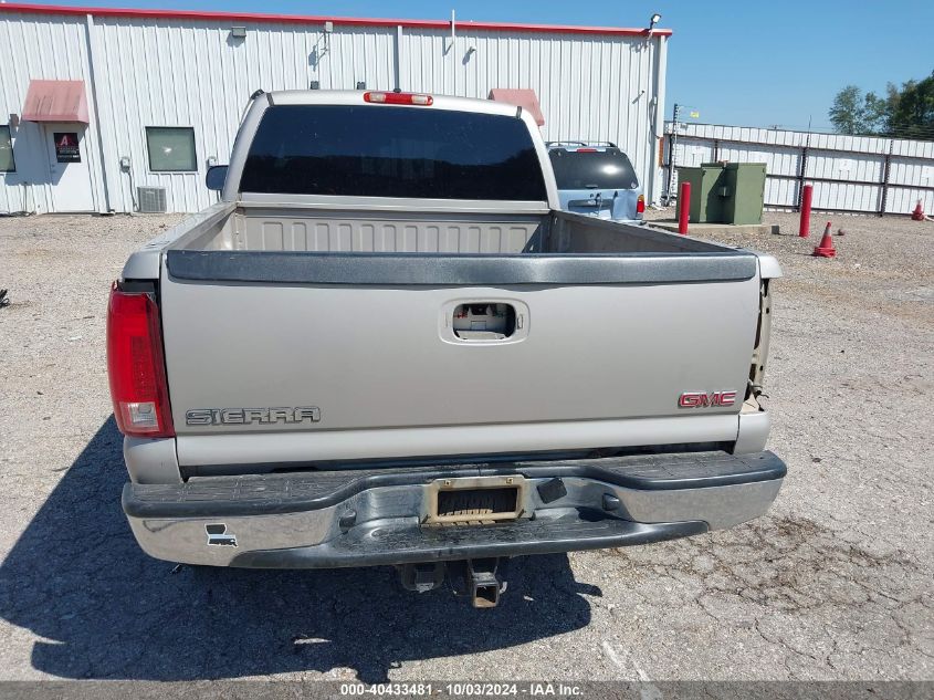 1GTEK19B76Z161668 2006 GMC Sierra 1500 Sle1