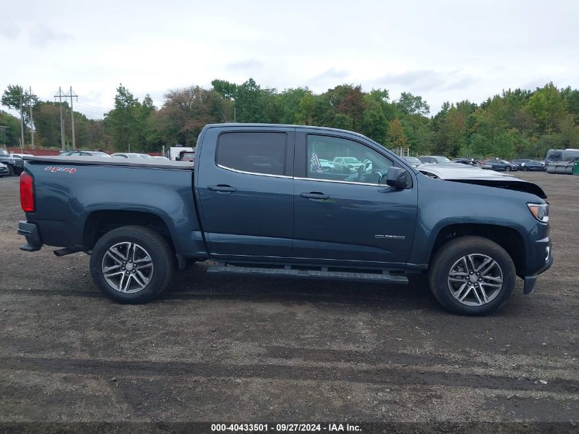 2020 Chevrolet Colorado 4Wd Short Box Lt VIN: 1GCGTCEN4L1133452 Lot: 40433501