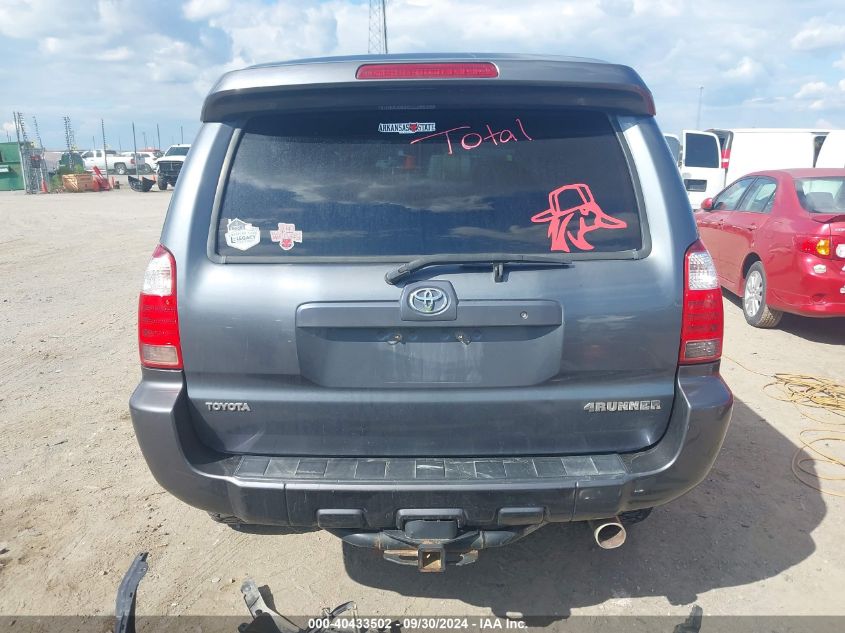 2006 Toyota 4Runner Sr5 Sport V8 VIN: JTEBT14R160064227 Lot: 40433502