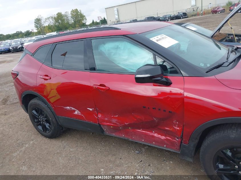 2021 Chevrolet Blazer Fwd 2Lt VIN: 3GNKBCRS5MS550308 Lot: 40433531