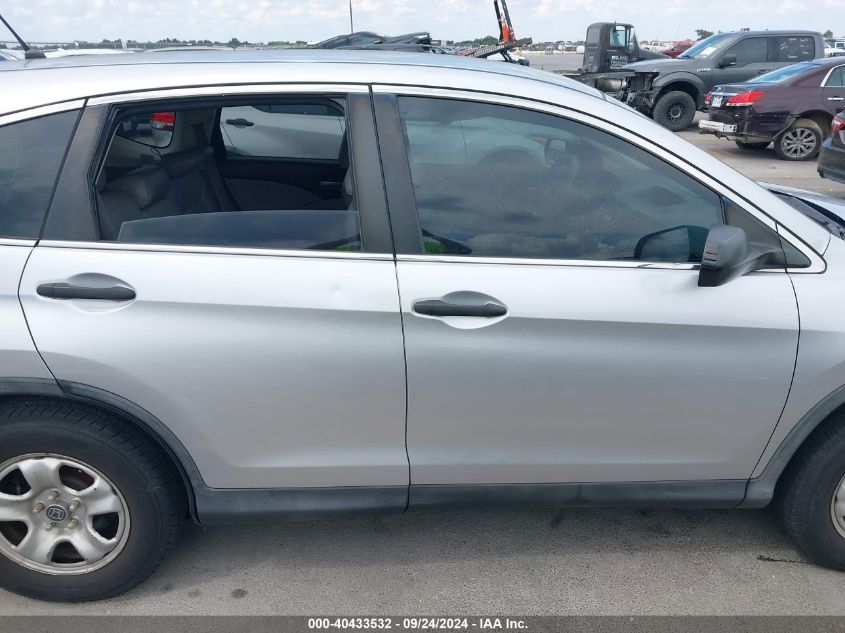 2014 Honda Cr-V Lx VIN: 3CZRM3H39EG700544 Lot: 40433532