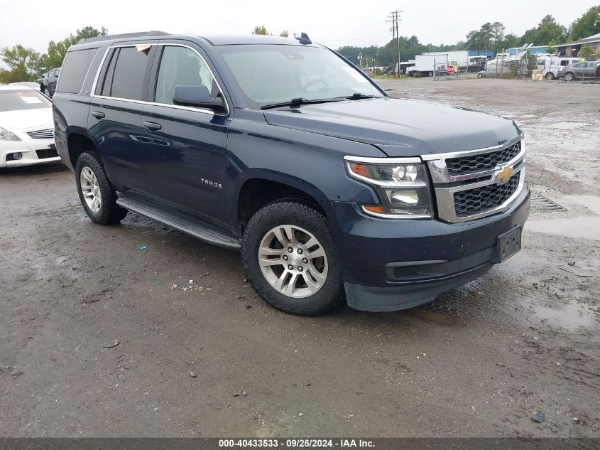 1GNSKBKC1HR170601 2017 CHEVROLET TAHOE - Image 1