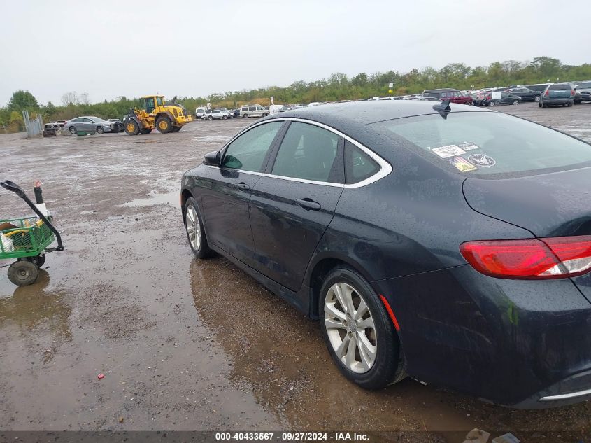 2016 Chrysler 200 Limited Platinum VIN: 1C3CCCAB8GN192730 Lot: 40433567