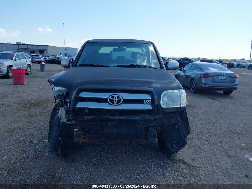 2005 Toyota Tundra Double Cab Sr5 VIN: 5TBDT44145S492743 Lot: 40433583